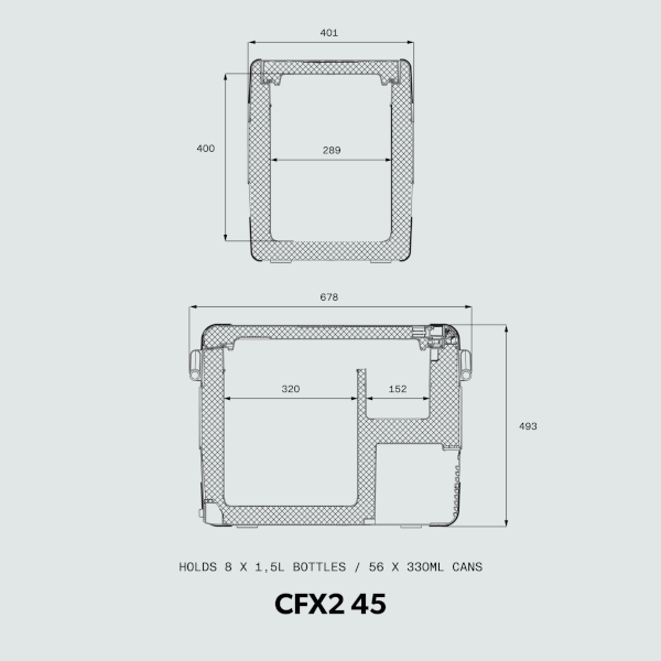 Arca Compressor Dometic CFX2 45 - Image 3